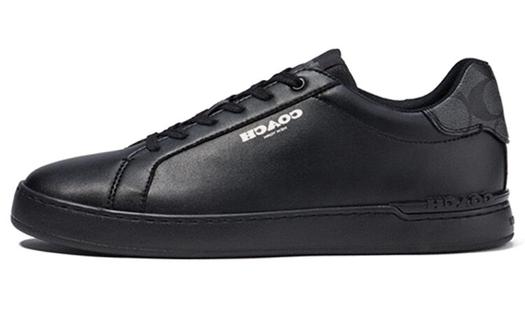 Кроссовки COACH Skateboard Shoes Men Low-Top Black