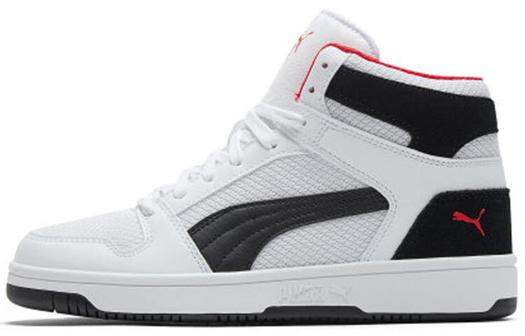 Кеды Puma Rebound Skateboarding Unisex 370913-02, белый/черный