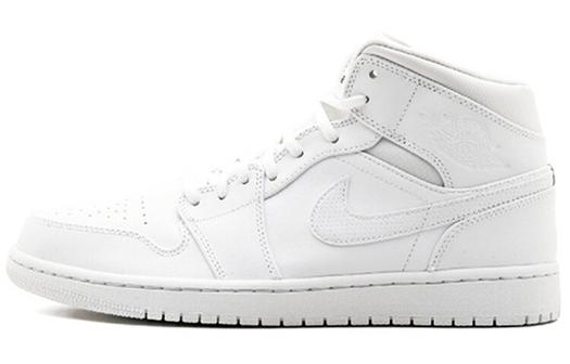 Кроссовки Jordan 1 Retro Mid White 2017