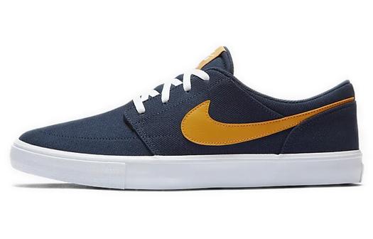 Кроссовки Nike SB Portmore, темно-синий/желтый