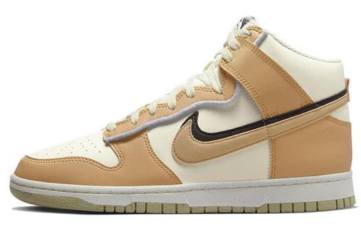Кроссовки Nike Dunk High Retro SE 85, бежевый/молочный