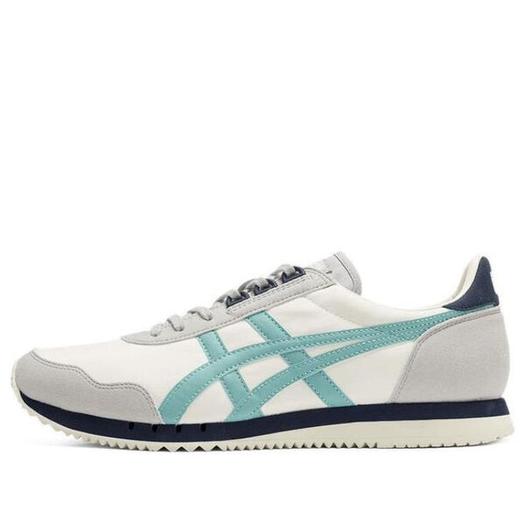Кроссовки Onitsuka Tiger Dualio Marathon Running Shoes 'Cream White Grey Aqua', белый