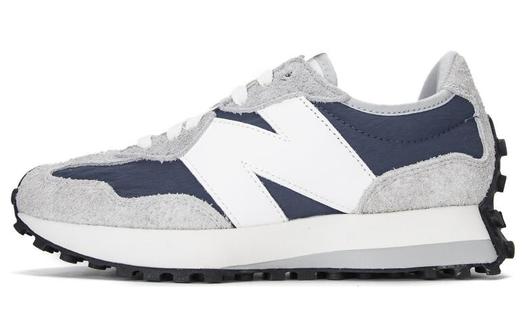 Кроссовки New Balance NB 327 Lifestyle Unisex, серый/темно-синий/белый