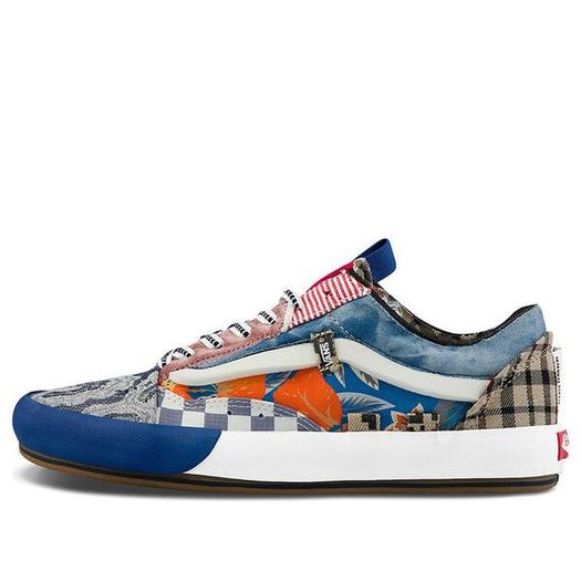 Кроссовки Vans Old Skool Cap Blue/Multicolor, синий