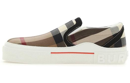 Кеды Burberry в светлых и коричневых тонах