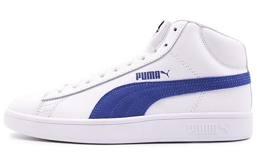 Кроссовки PUMA Smash V2 Mid L 'White Blue'