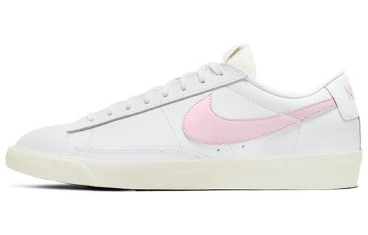 Кроссовки Nike Blazer Low, белый/розовый