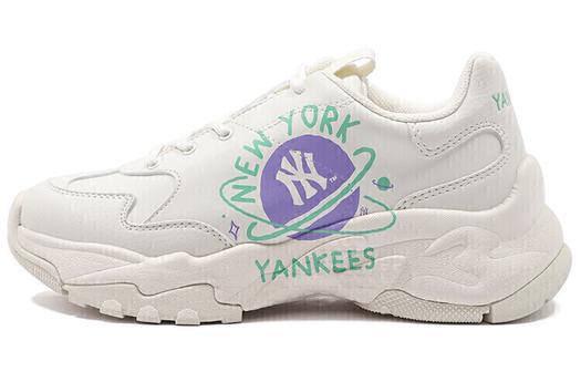 Кроссовки MLB Big Ball Chunky Chunky Sneakers Unisex Low-Top White/Green