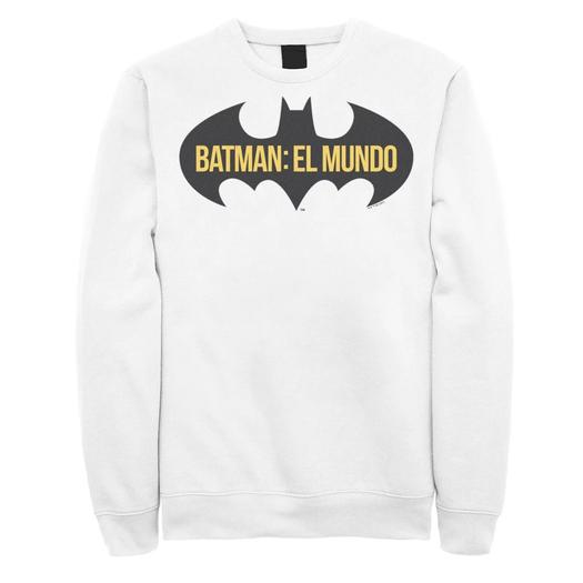 Мужской свитшот с логотипом Batman: El Mundo Spain Bat Licensed Character