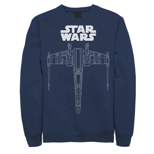 Мужской свитшот «Звездные войны X-Wing» Licensed Character