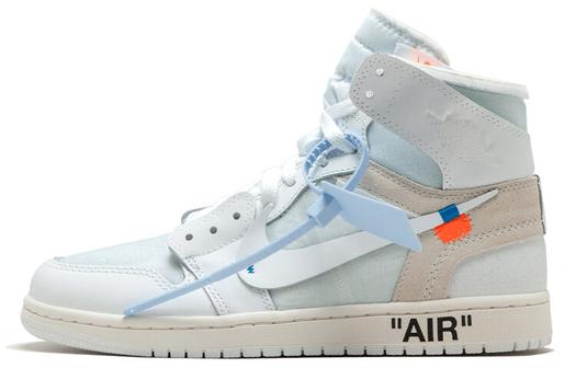 Кроссовки JORDAN 1 Retro High Off-White Euro