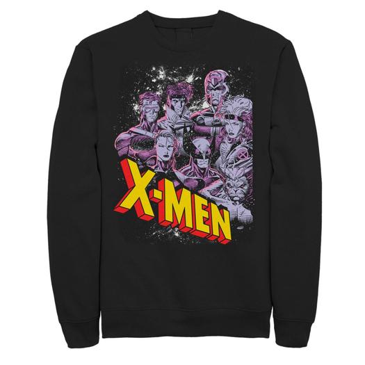 Мужской свитшот в стиле ретро Marvel X-Men Vintage Team Licensed Character