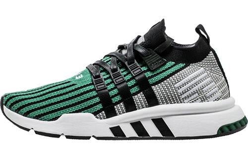 Кроссовки Adidas Originals Eqt Support Adv Lifestyle Unisex, черный/серый/зеленый