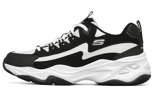 Кроссовки Skechers D'Lites 4.0 Low Chunky Shoes Black/White