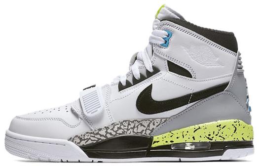 Кроссовки Jordan Legacy 312 Vintage Basketball Unisex, белый/серый/черный