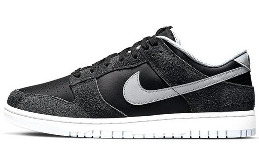 Кроссовки Nike Dunk Low Retro Premium, черный/светло-серый