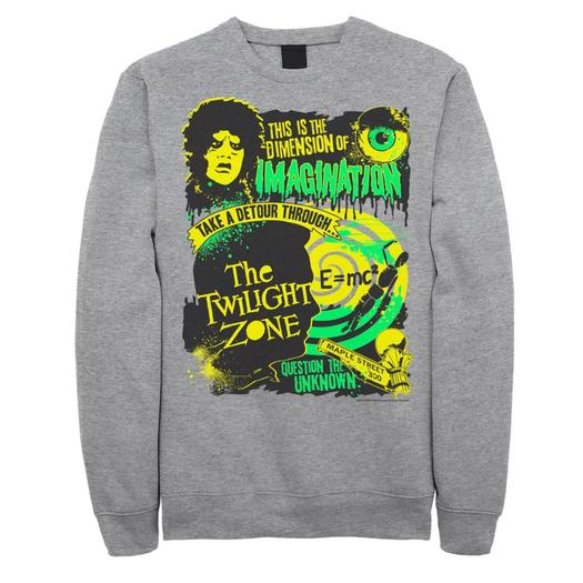 Мужской свитшот The Twilight Zone Dimension Of Imagination Licensed Character