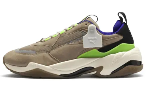 Кроссовки Puma Thunder Daddy Unisex, коричневый/белый/зеленый