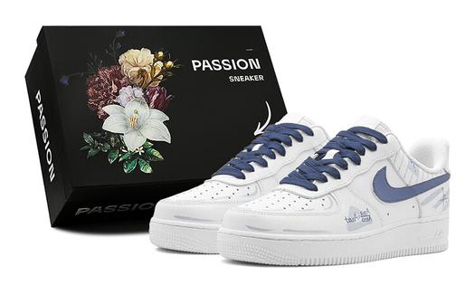 Мужские кроссовки для скейтбординга Nike Air Force 1 Low, синий
