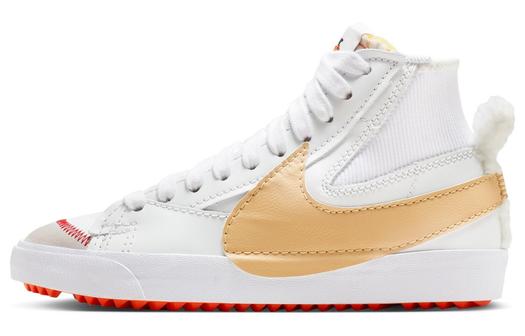 Кроссовки Nike Blazer Mid 77 Jumbo, белый/бежевый