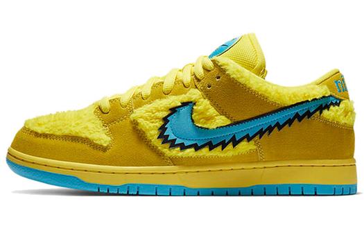 Кроссовки Nike Sb Dunk Low Grateful Dead Bears Opti Yellow