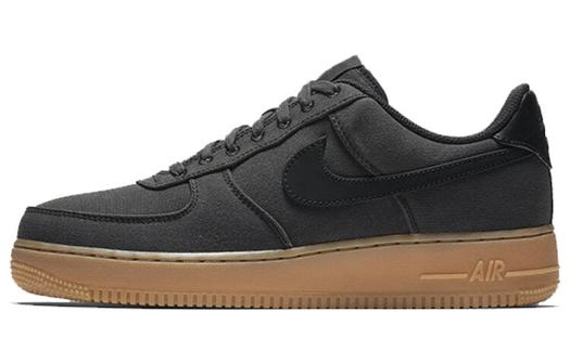 Черные резинки Nike Air Force 1 Low '07