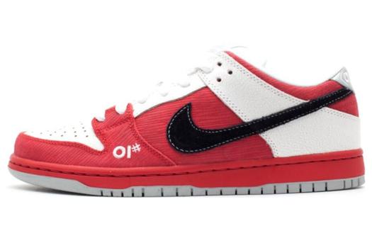 Кроссовки Nike Sb Dunk Low Roller Derby, красный/белый