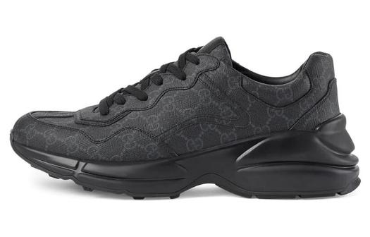 Кроссовки Gucci Rhyton Lifestyle Low-top Canvas Черные