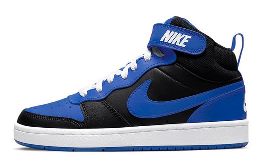 Кроссовки Nike Court Borough Mid 2, черный/синий