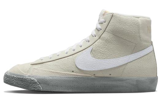 Кроссовки Nike Blazer Mid '77 EMB, светло-бежевый/белый