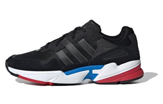 Кроссовки Adidas Originals Yung-96 Lifestyle Unisex, черный/белый/красный/синий