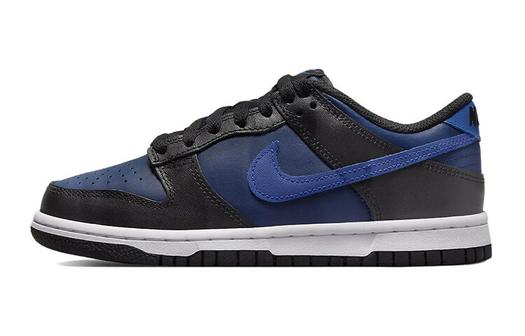Кроссовки Nike Dunk Low, черный/темно-синий