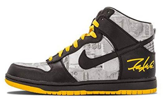 Кроссовки Nike Dunk High Supreme Tz Laf Flom, черный/серый