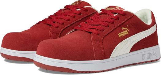 Кроссовки Iconic Suede Low ASTM EH PUMA, цвет Red/White