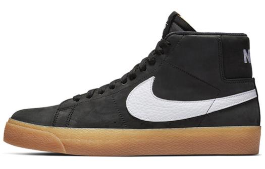 Кроссовки Nike Sb Zoom Blazer Mid, черный/белый
