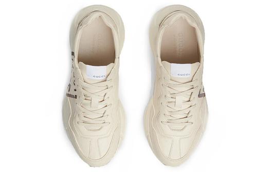 Кроссовки мужские Gucci Rhyton Chunky Sneakers Низкие Белые