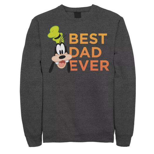 Мужской свитшот Disney's Goofy Best Dad Ever Licensed Character