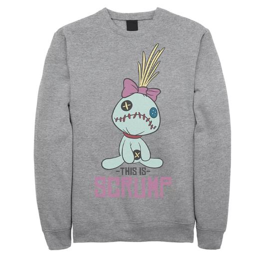 Мужской свитшот с портретом Disney Lilo & Stitch This Is Scrump Licensed Character