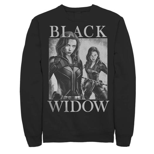 Мужской свитшот с зеркалом Marvel Two Widows Licensed Character