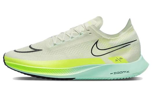 Кроссовки Nike ZoomX StreakFly, кремовый/зеленый