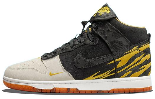 Кроссовки Nike Dunk Retro PRM, черный/светло-серый