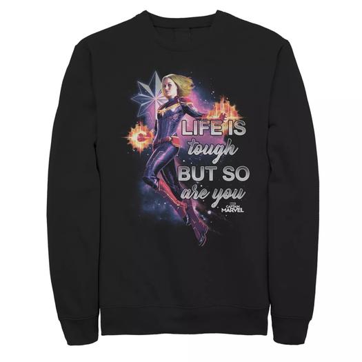 Мужской свитшот Captain Marvel You Are Tough Licensed Character
