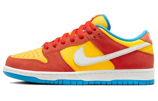 Кроссовки Nike SB Dunk Low Pro, желтый/красный