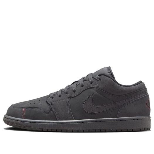 Кроссовки Air Jordan 1 Low SE Craft 'Dark Smoke Red', серый