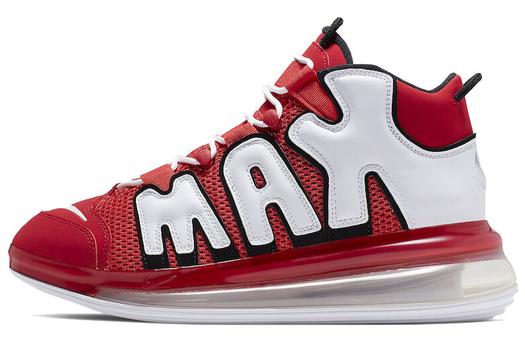 Кроссовки Nike Air More Uptempo 720 University Red White Black