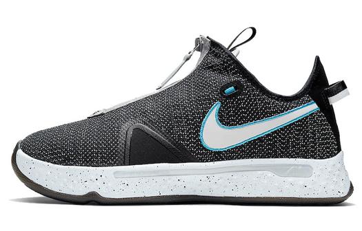 Кроссовки Nike PG 4, черный/темно-бирюзовый