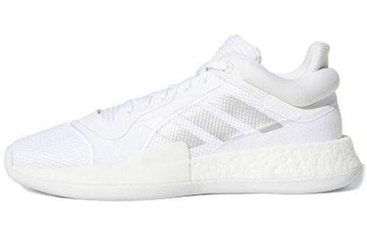 Кроссовки Adidas Marquee Boost Low White Silver Metallic