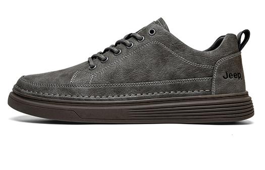 Кроссовки Jeep Skateboard Shoes Men Low-Top Gray