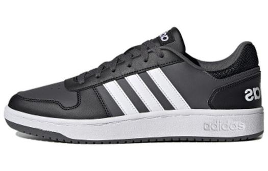 Кроссовки Adidas Neo Hoops 2.0 Vintage Basketball Male, черный/белый