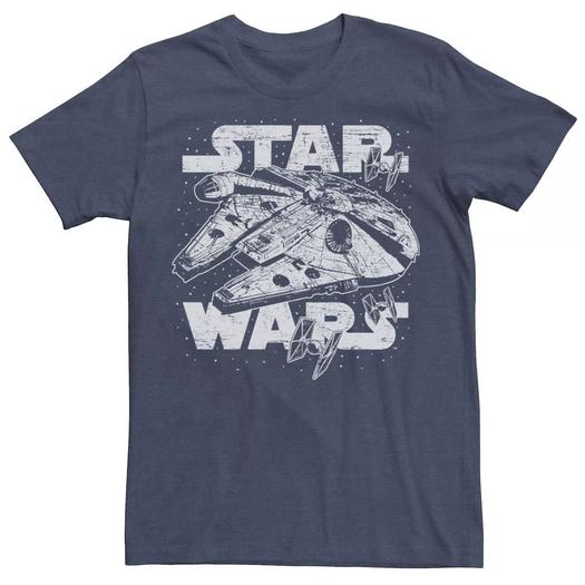 Мужская толстовка Star Wars Millennium Falcon Hyperdrive